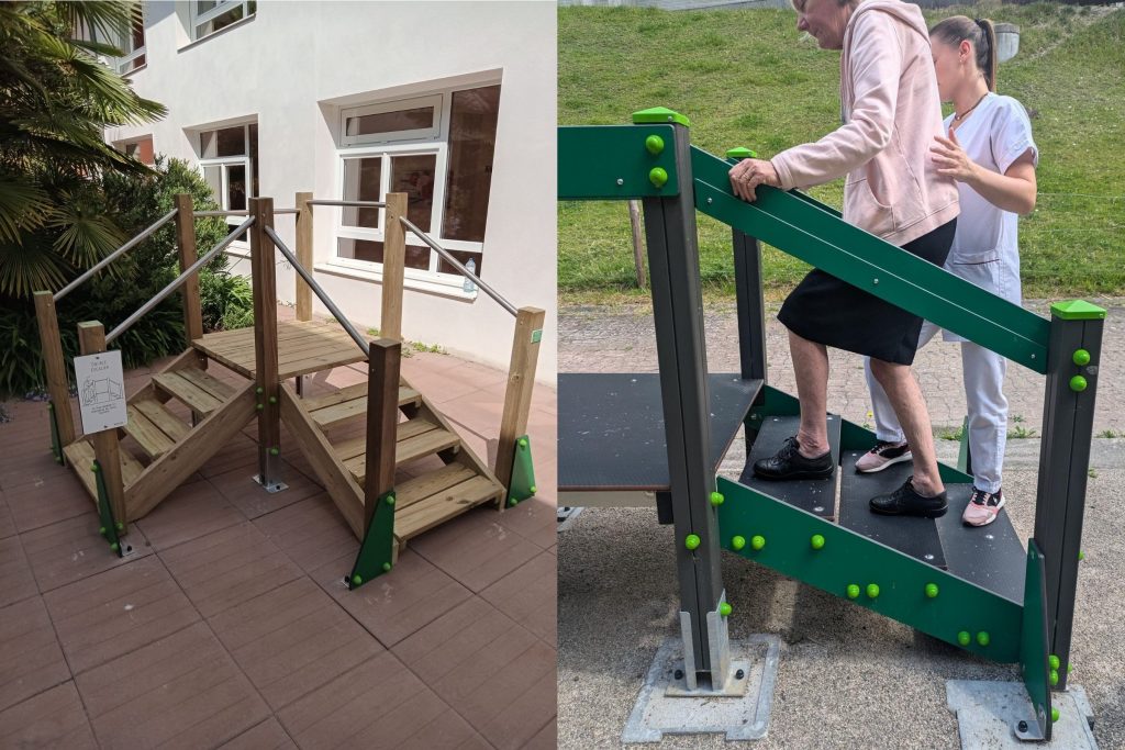 Escalier pour rééducation
